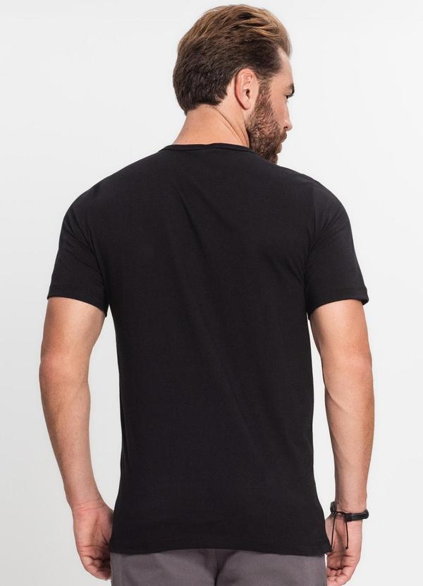 Rovitex - Camiseta Masculina Rovitex Preto 2