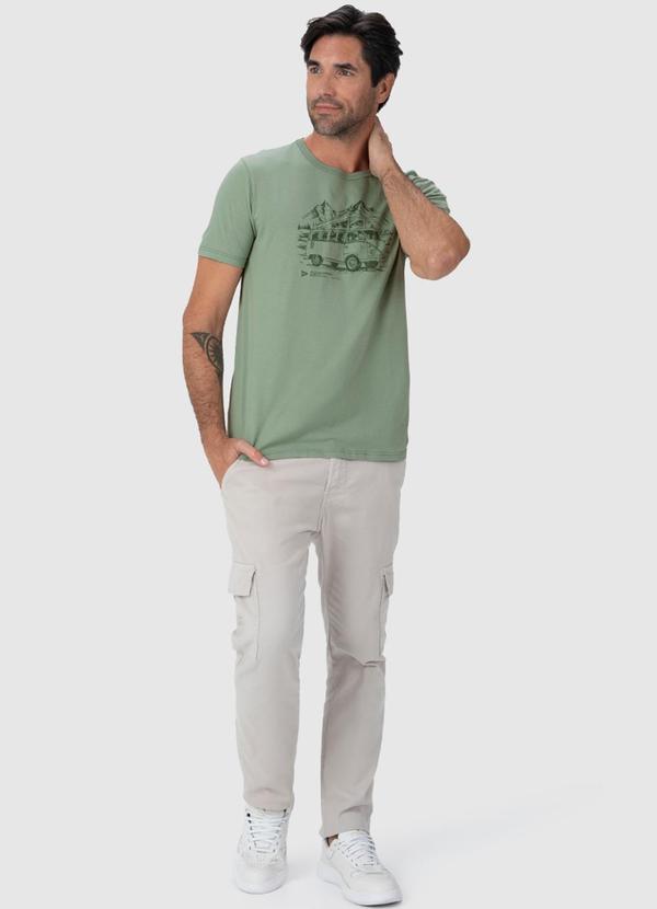 Malwee - Camiseta Masculina Slim Kombi Verde 3