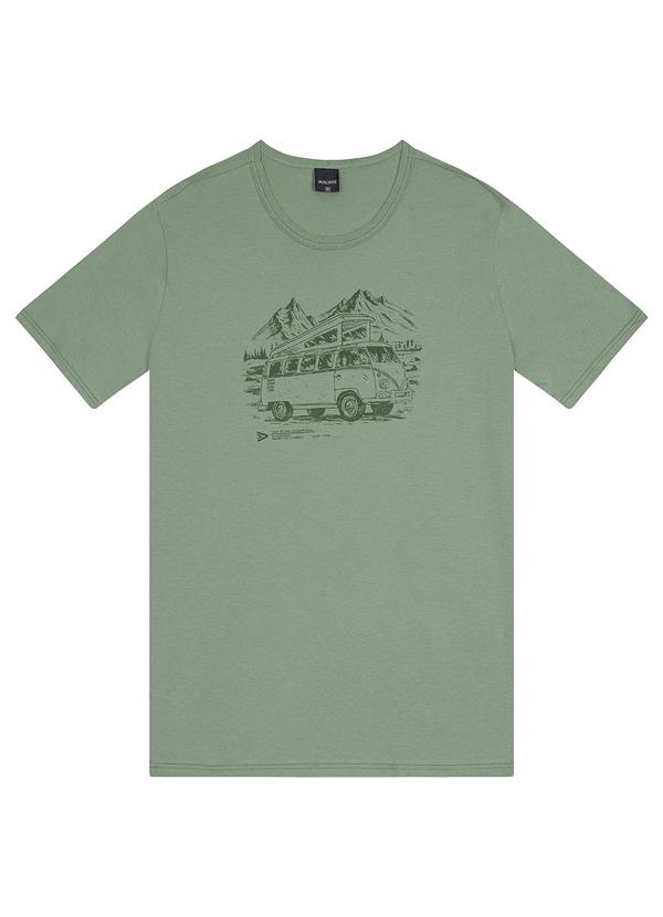 Malwee - Camiseta Masculina Slim Kombi Verde 4