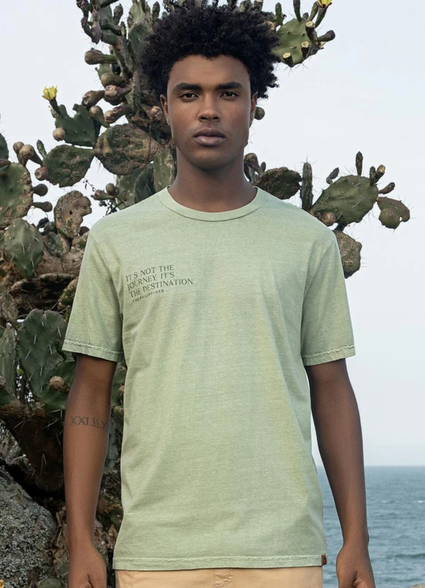 The Philippines - Camiseta Masculina Verde