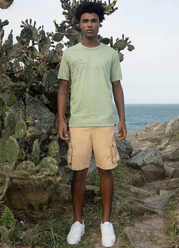 The Philippines - Camiseta Masculina Verde 3