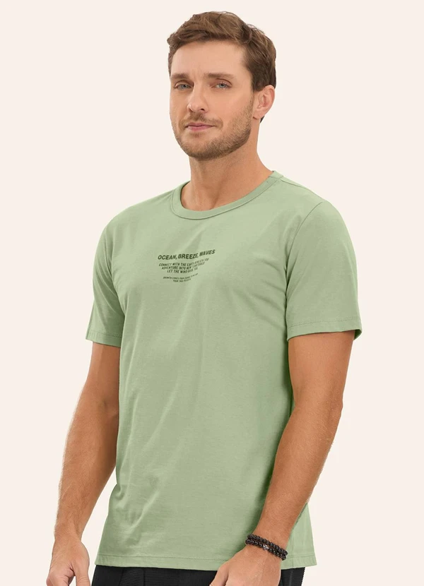 Diametro - Camiseta Masculina Verde