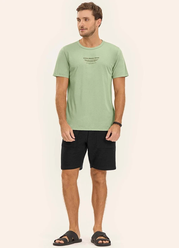 Diametro - Camiseta Masculina Verde 3