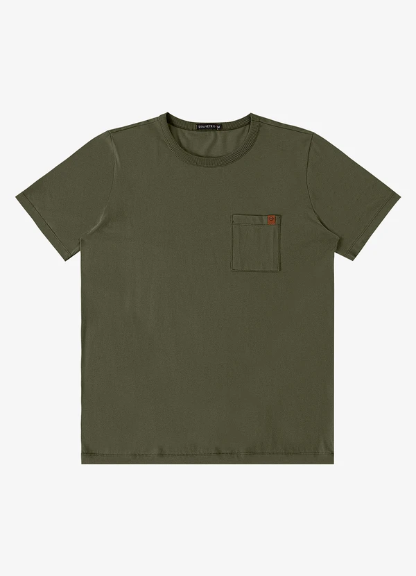 Diametro - Camiseta Masculina Verde