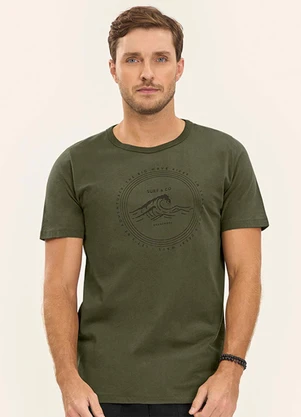 Diametro - Camiseta Masculina Verde - DIAMETRO