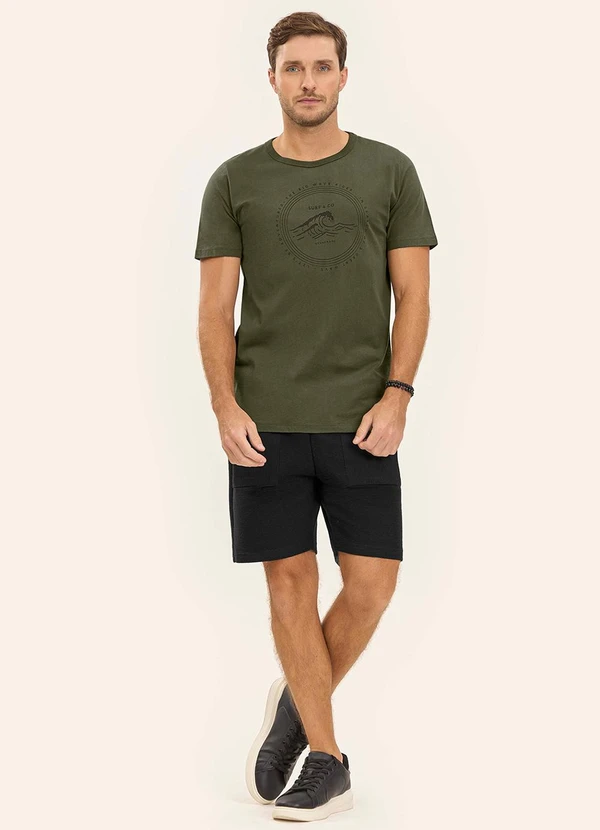 Diametro - Camiseta Masculina Verde 3