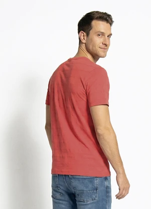 Fakini - Camiseta Masculina Vermelho - FAKINI