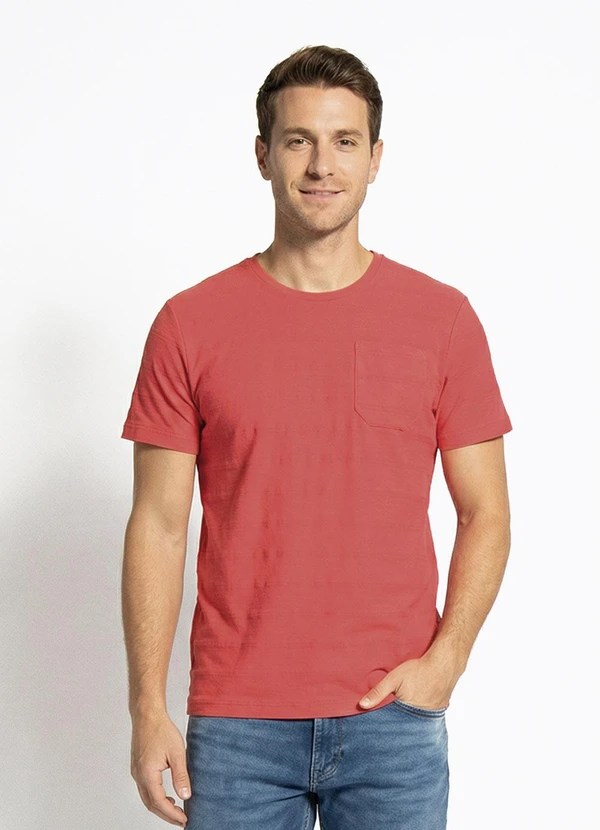 Fakini - Camiseta Masculina Vermelho
