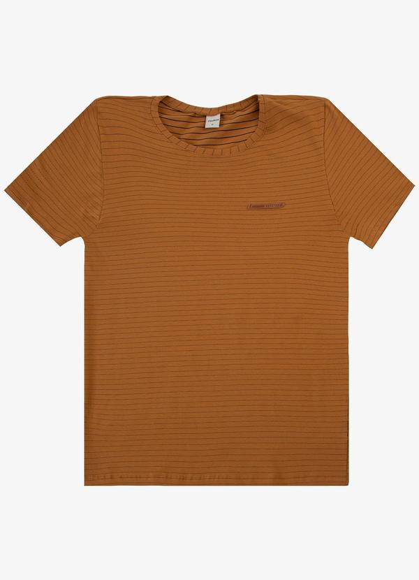 Select - Camiseta Masculino em Cotton Marrom