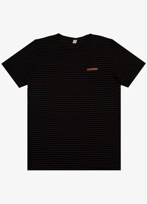 Select - Camiseta Masculino em Cotton Preto - SELECT