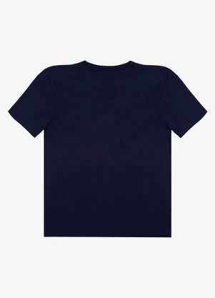 Select - Camiseta Masculino em Meia Malha Azul Marinho - SELECT