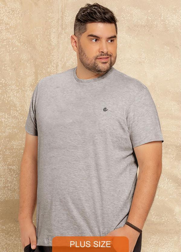 Svk Plus Size - Camiseta Mc Aguia Mescla