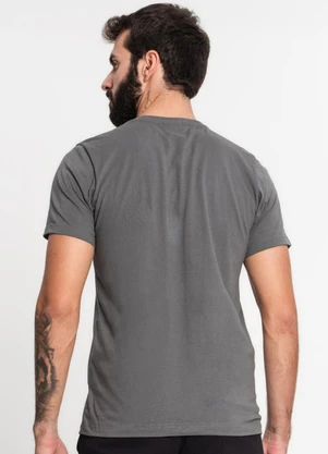 Rovitex - Camiseta Meia Malha Básica Kohmar Cinza - ROVITEX