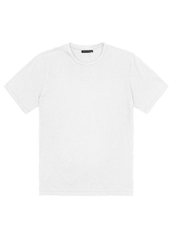 Diametro - Camiseta Meia Malha Masculina Branco 8