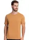 Diametro - Camiseta Meia Malha Masculina Marrom - variação: Marrom