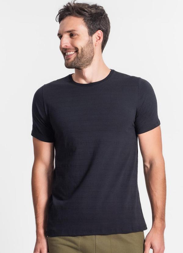 Diametro - Camiseta Meia Malha Masculina Preto