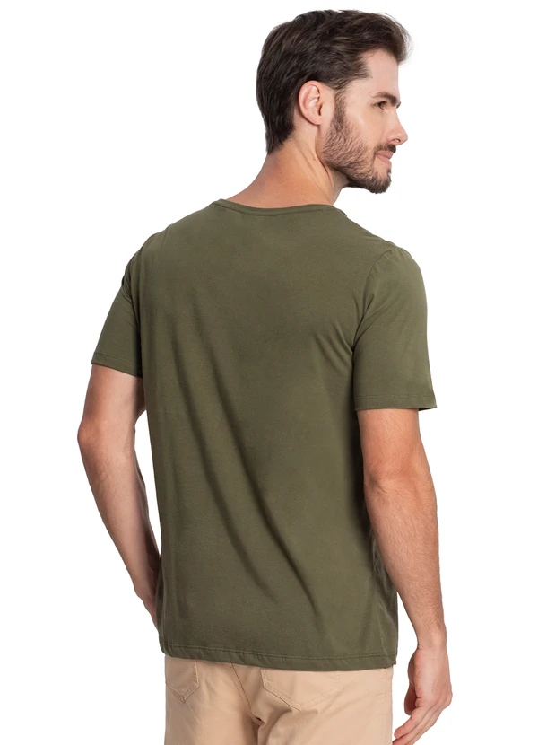 Diametro - Camiseta Meia Malha Masculina Verde 2