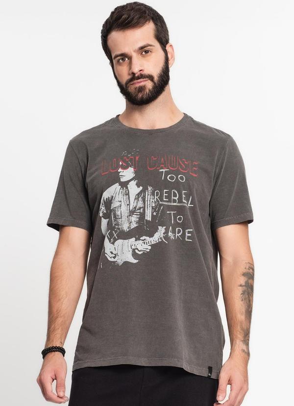 Rovitex - Camiseta Meia Malha Masculino Preto