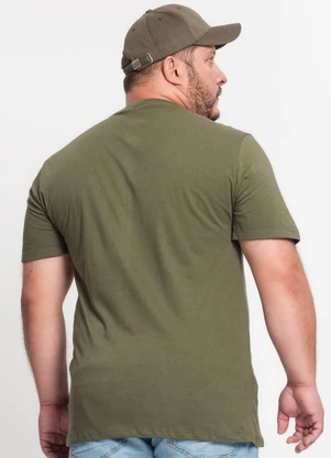 Rovitex - Camiseta Meia Malha Plus Size Kohmar Verde - ROVITEX