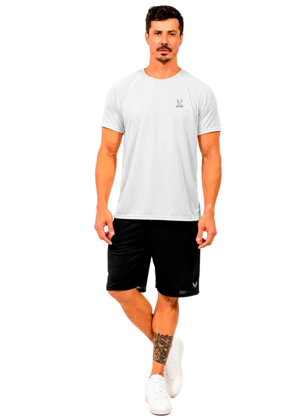 Decoy - Camiseta Meia Manga Masculina Branco 2