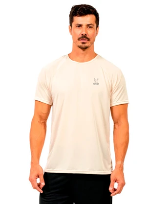 Decoy - Camiseta Meia Manga Masculina Off White - DECOY