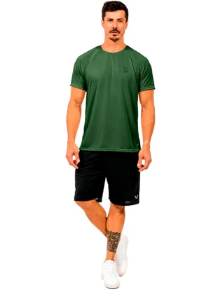 Decoy - Camiseta Meia Manga Masculina Verde - DECOY