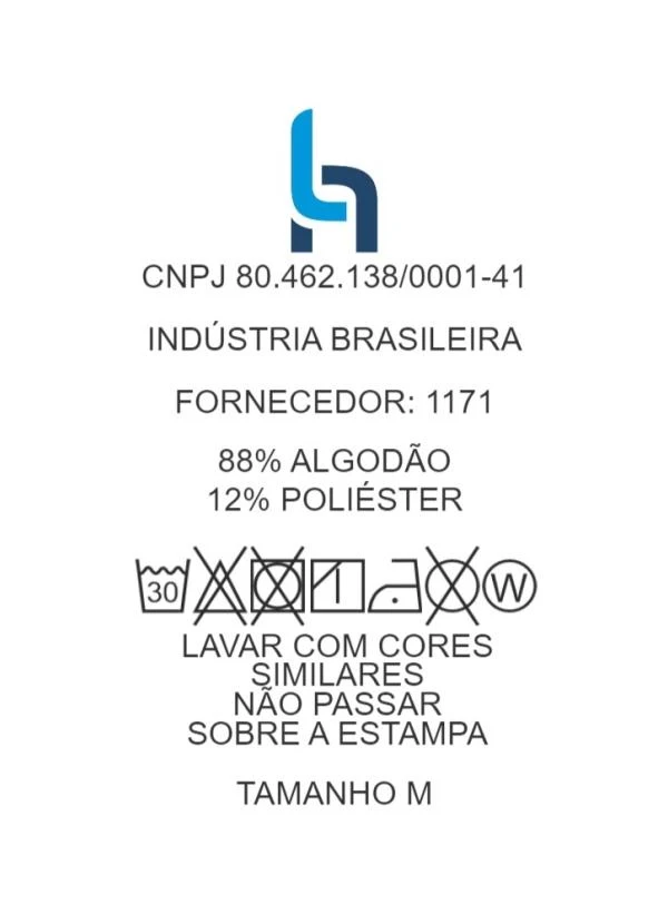 Moda Pop - Camiseta Mescla Claro em Malha 5