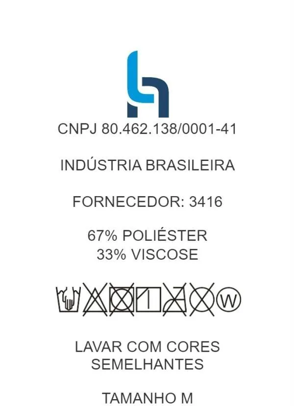 Moda Pop - Camiseta Mescla com Estampa de Folhagem 6