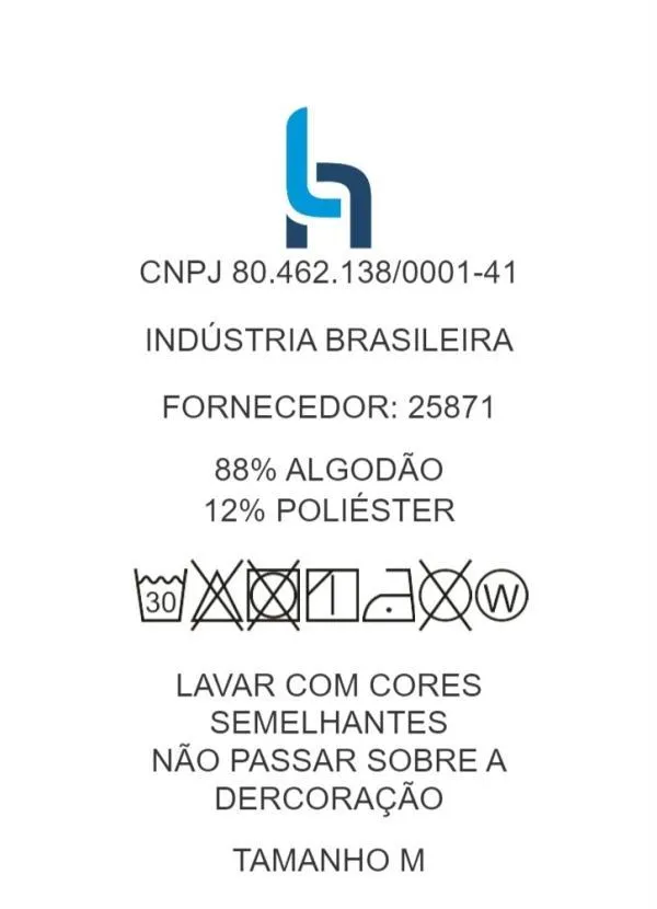 Moda Pop - Camiseta Mescla com Estampa Frontal 6