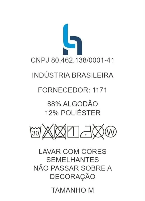 Moda Pop - Camiseta Mescla com Estampa Frontal 5