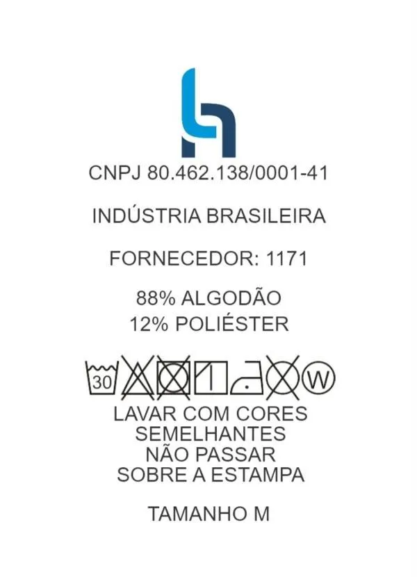 Moda Pop - Camiseta Mescla com Estampa Localizada 6