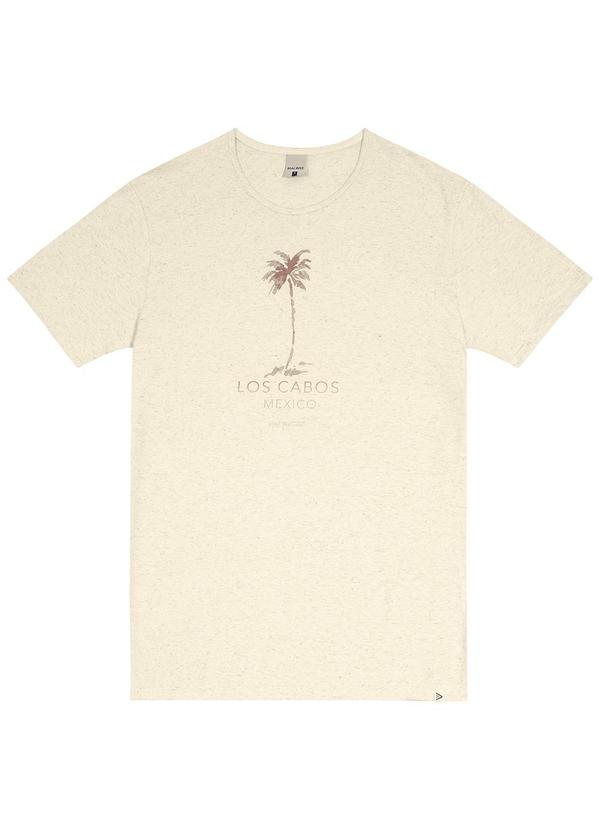 Malwee - Camiseta México em Linho Off White