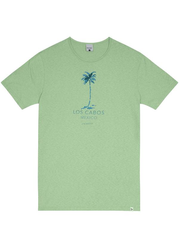 Malwee - Camiseta México em Linho Verde Menta 3