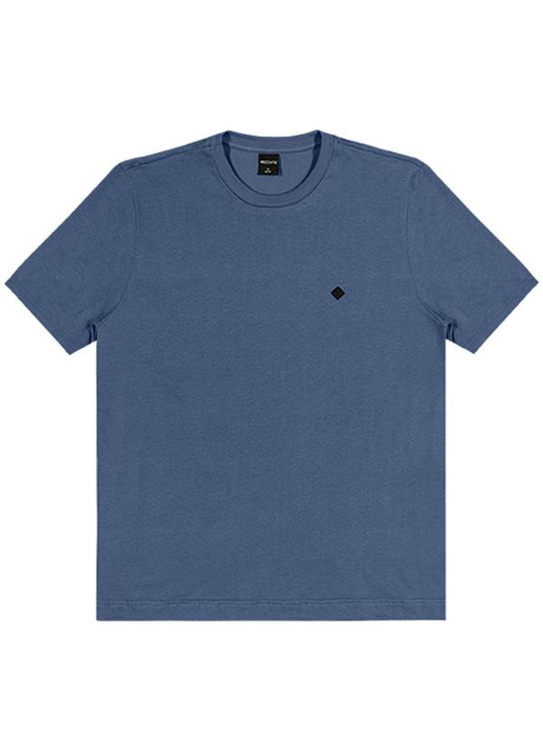 Rezzato - Camiseta Minimalista Adulto Masculino Azul