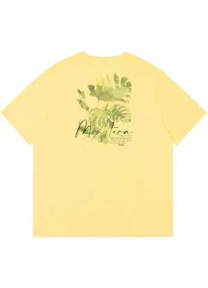 Malwee - Camiseta Monstera PlusAmarelo Manteiga - MALWEE