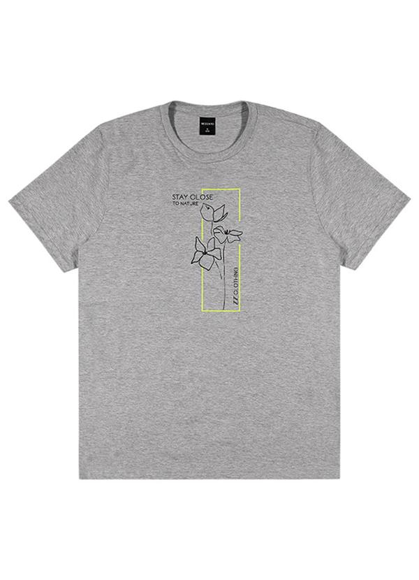 Rezzato - Camiseta Nature Vibes Adulto Masculino Cinza