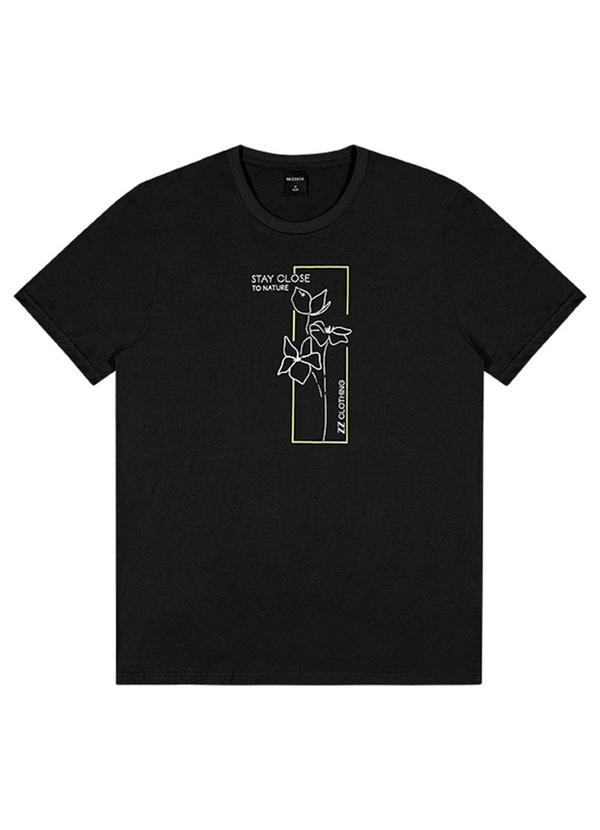 Rezzato - Camiseta Nature Vibes Adulto Masculino Preto