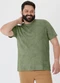 Malwee - Camiseta Orquídeas em Linho Plus Verde Menta - variação: Verde Menta