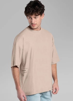 Aurus - Camiseta Overshape Cinza - AURUS