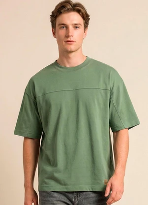 Aurus - Camiseta Overshape Verde - AURUS