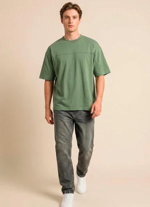 Aurus - Camiseta Overshape Verde - AURUS