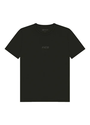 Fico - Camiseta Oversized em Meia Malha Preto - FICO