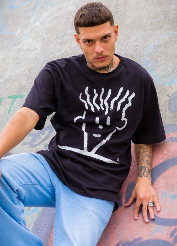 Fido Dido - Camiseta Oversized Preto