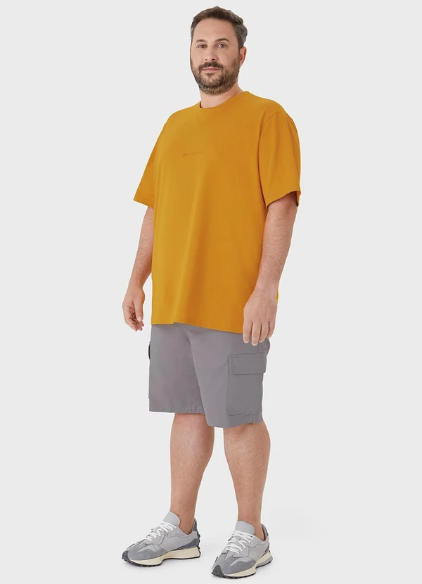 Malwee - Camiseta Peace Of Mind PlusAmarelo Mostarda 2