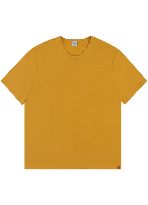 Malwee - Camiseta Peace Of Mind PlusAmarelo Mostarda 3