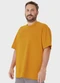 Malwee - Camiseta Chill Out PlusPreto - variação: Amarelo Mostarda