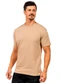 Decoy - Camiseta Piquet Masculina Preto - variação: Bege