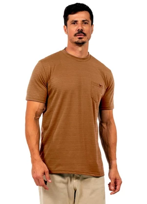 Decoy - Camiseta Piquet Masculina Marrom - DECOY