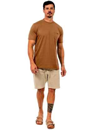 Decoy - Camiseta Piquet Masculina Marrom - DECOY