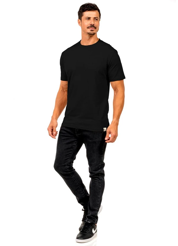 Decoy - Camiseta Piquet Masculina Preto 2